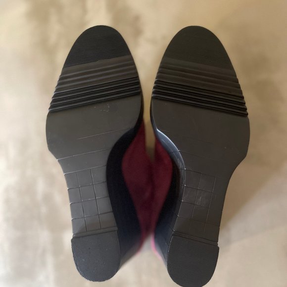 Women's VANELI Mauve Wedge Mule Heels, Size 6.5 - Picture 10 of 11